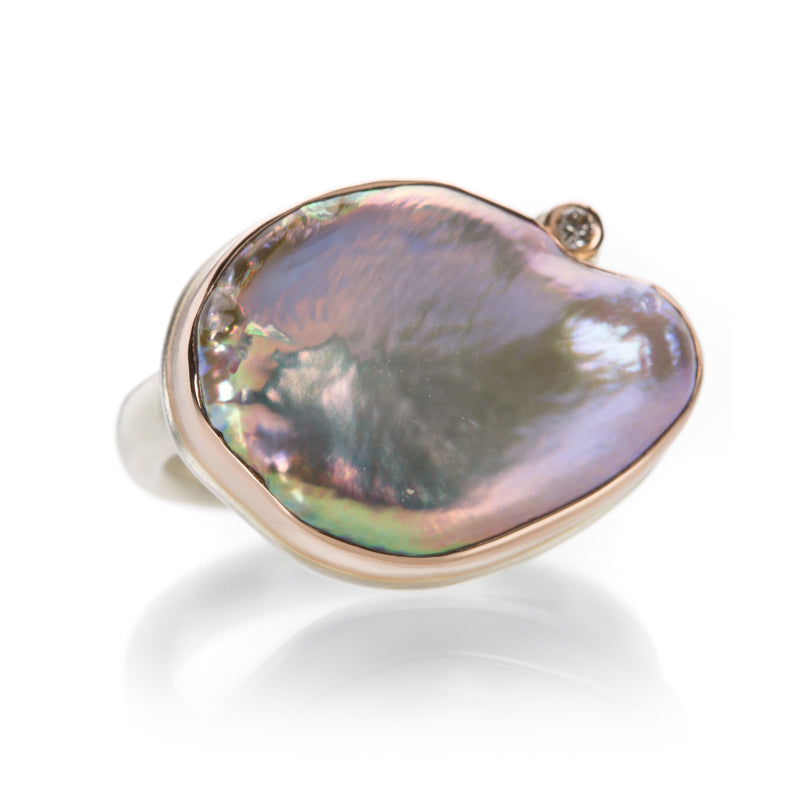 Jamie Joseph Pink Cultured Pearl Ring | Quadrum Gallery