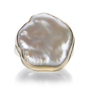 Jamie Joseph Asymmetrical Pearl Ring | Quadrum Gallery