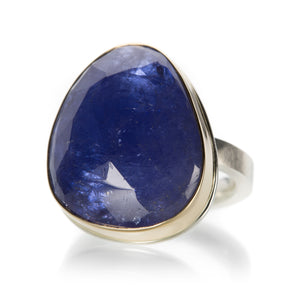 Jamie Joseph Asymmetrical Rose Cut Tanzanite Ring | Quadrum Gallery