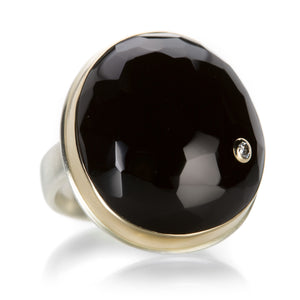 Jamie Joseph Faceted Black Onyx Ring | Quadrum Gallery