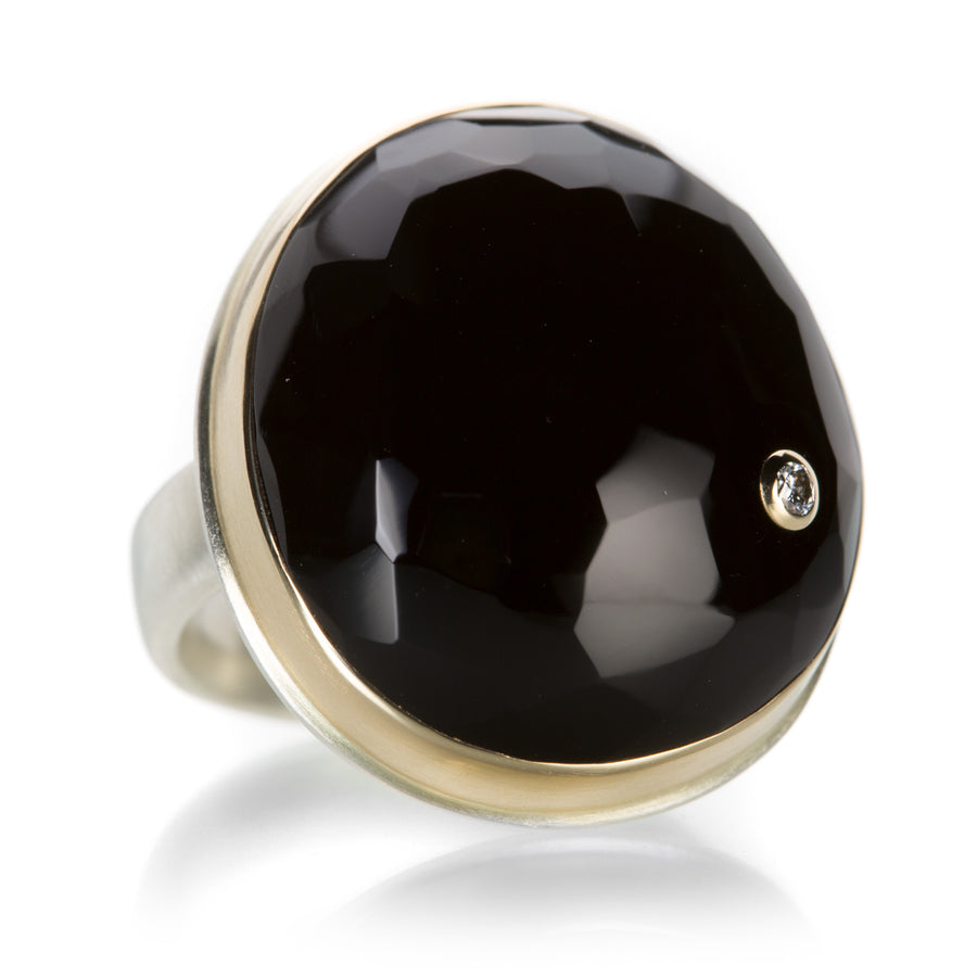 Jamie Joseph Faceted Black Onyx Ring | Quadrum Gallery