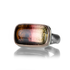 Jamie Joseph Rectangular Pink Tourmaline Ring | Quadrum Gallery