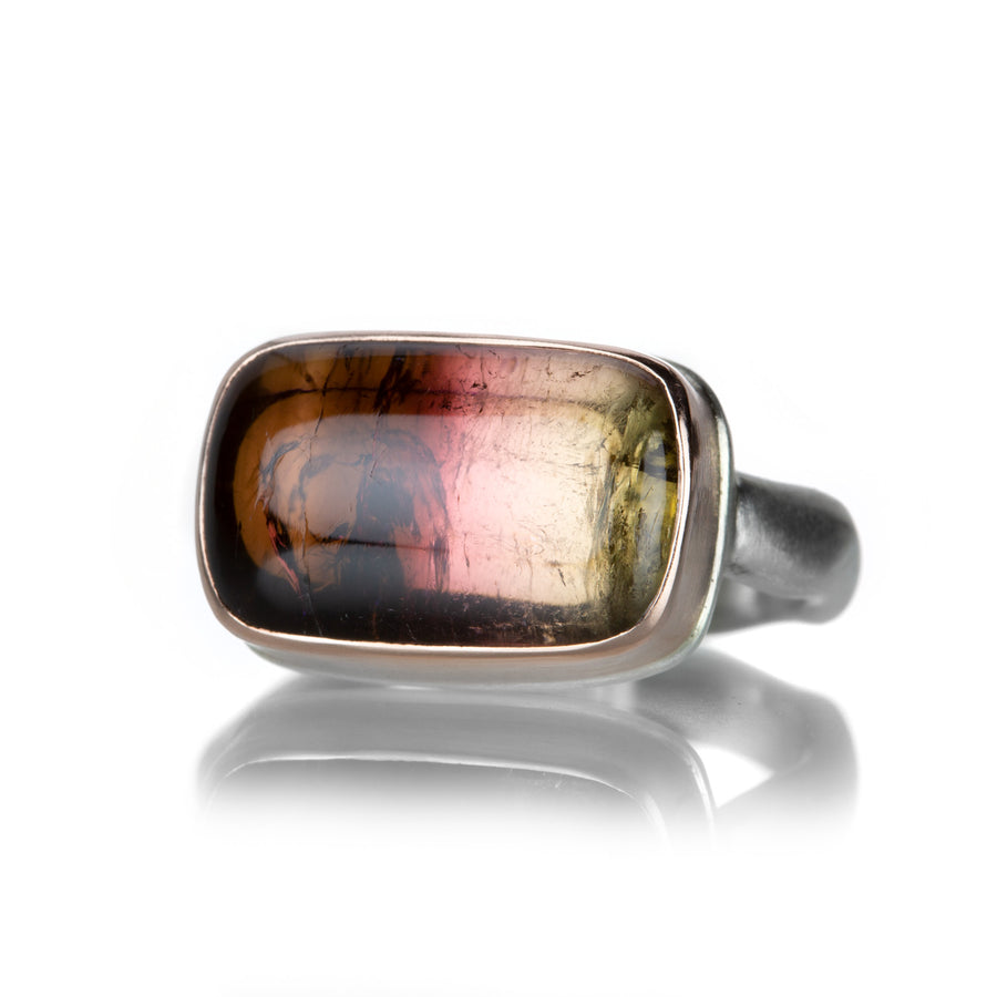 Jamie Joseph Rectangular Pink Tourmaline Ring | Quadrum Gallery