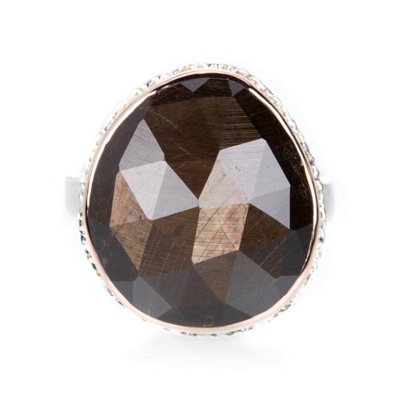 Jamie Joseph Rose Cut Brown Sapphire Ring | Quadrum Gallery