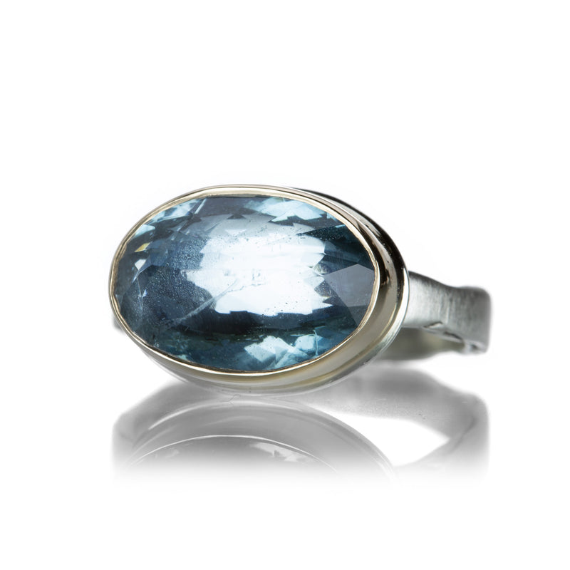 Jamie Joseph Small Inverted Aquamarine Ring | Quadrum Gallery