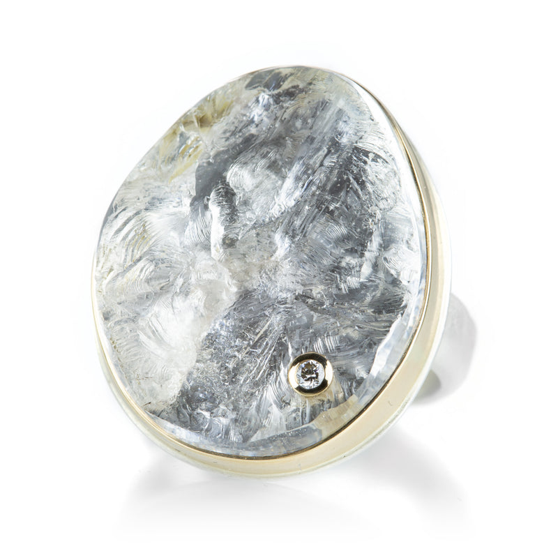 Jamie Joseph Surface Cut Rock Crystal Ring  | Quadrum Gallery
