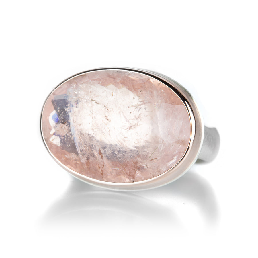 Jamie Joseph Oval Morganite Ring | Quadrum Gallery