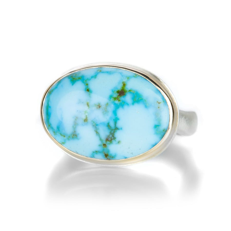 Jamie Joseph Oval Turquoise Ring | Quadrum Gallery
