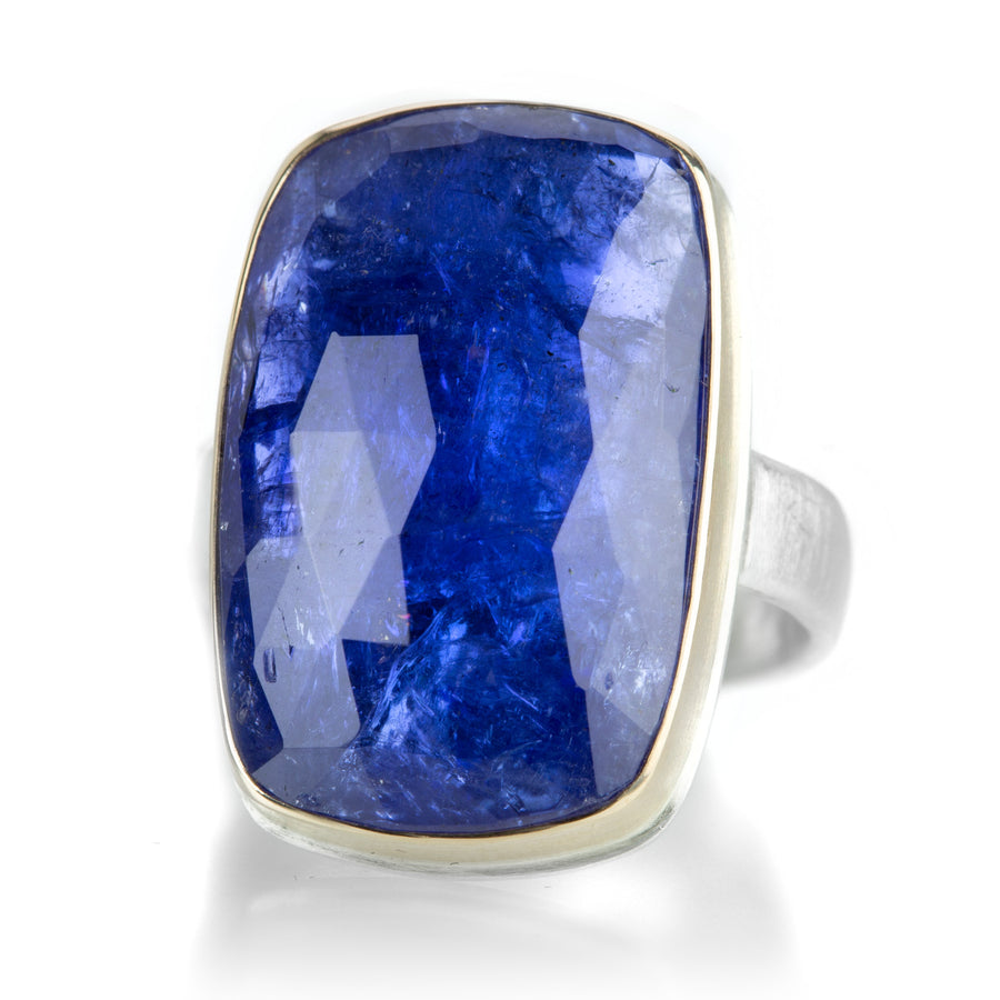 Jamie Joseph Rectangular Tanzanite Ring  | Quadrum Gallery