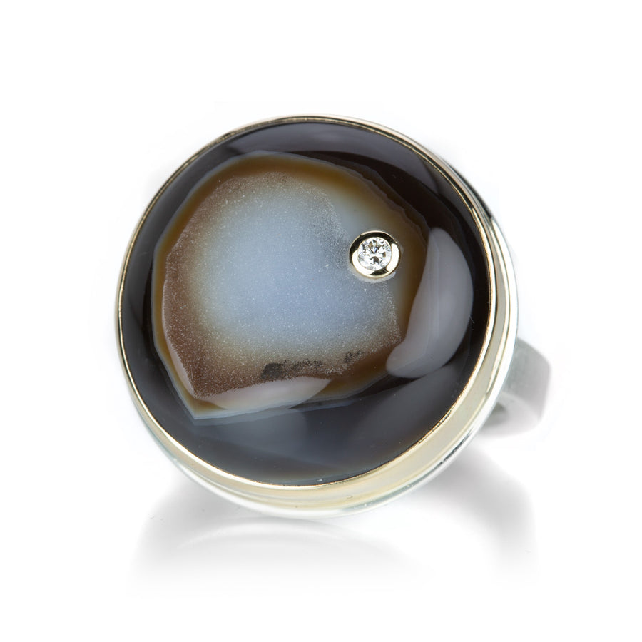 Jamie Joseph Black Drusy Ring  | Quadrum Gallery