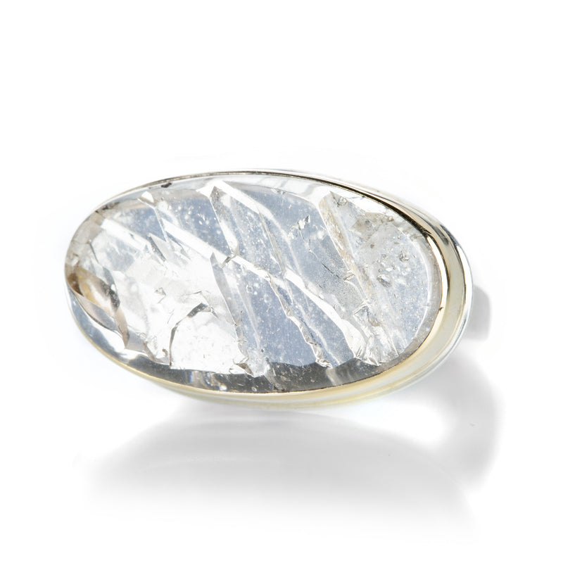 Jamie Joseph Suface Cut Rock Crystal Ring  | Quadrum Gallery
