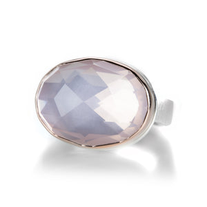 Jamie Joseph Oval Rose Quartz Ring | Quadrum Gallery