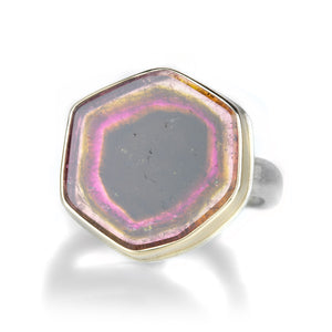 Jamie Joseph Watermelon Tourmaline Ring  | Quadrum Gallery