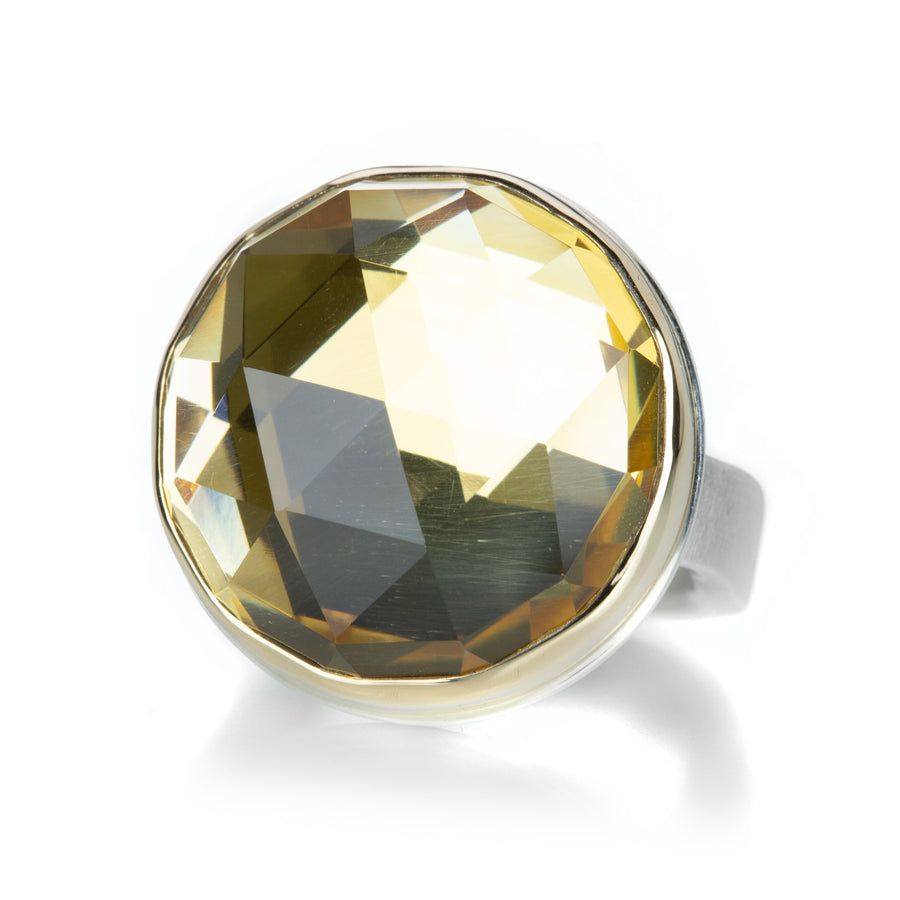 Jamie Joseph Round Citrine Ring  | Quadrum Gallery