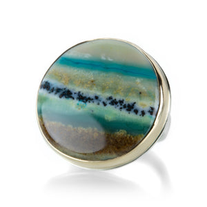 Jamie Joseph Indo Blue Opal Ring  | Quadrum Gallery