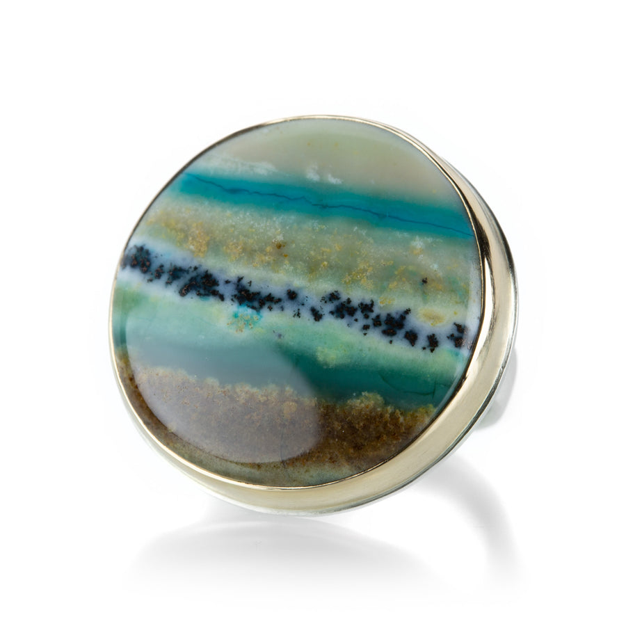 Jamie Joseph Indo Blue Opal Ring  | Quadrum Gallery
