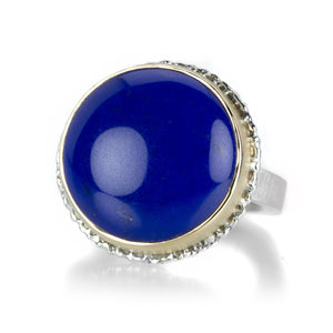 Jamie Joseph Round Lapis Ring  | Quadrum Gallery