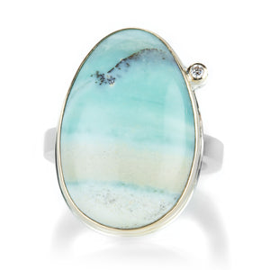 Jamie Joseph Large Indo Blue Opal Ring  | Quadrum Gallery