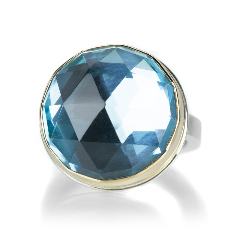 Jamie Joseph Round Sky Blue Topaz Ring  | Quadrum Gallery