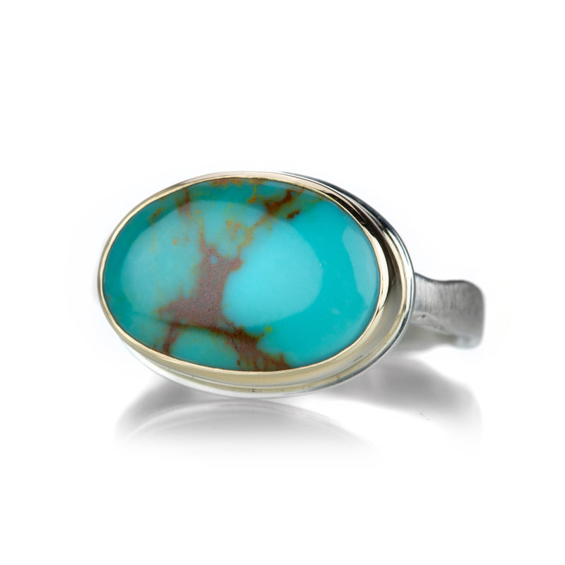 Jamie Joseph Asymmetrical Royston Turquoise Ring | Quadrum Gallery