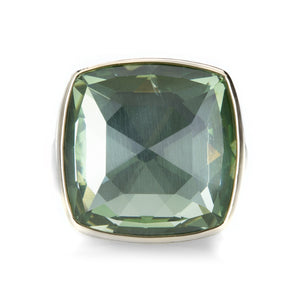 Jamie Joseph Rose Cut Mint Quartz Ring | Quadrum Gallery