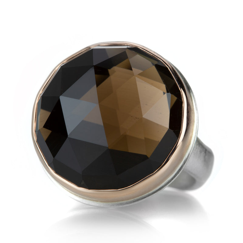 Jamie Joseph Round Rose Cut Smoky Quartz Ring | Quadrum Gallery