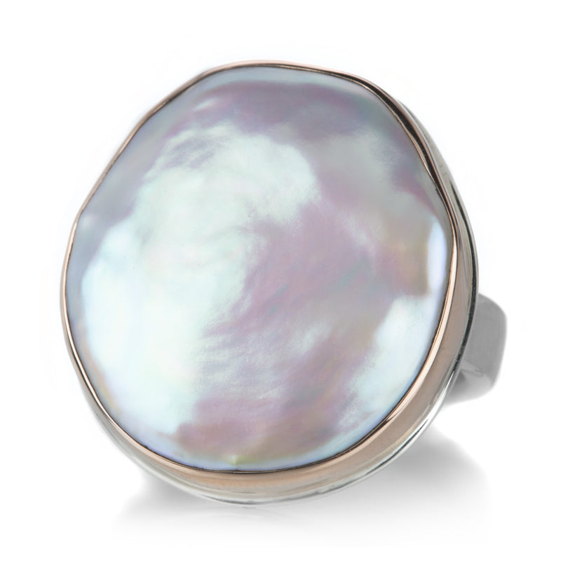 Jamie Joseph Rose Gold Pink Cultured Pearl Ring | Quadrum Gallery
