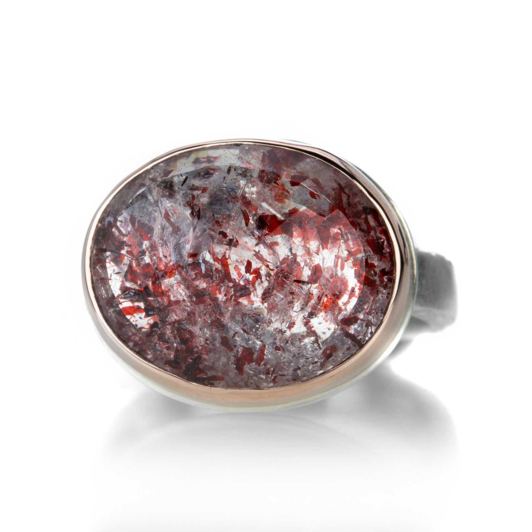 Oval Super Seven Mineral Ring - Main Image