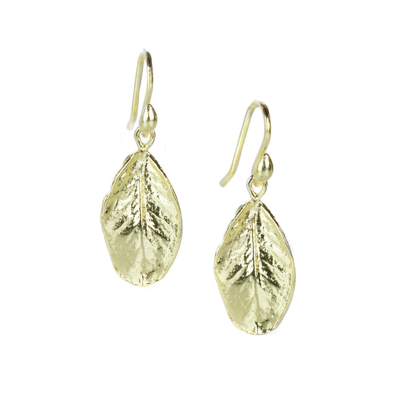 Kimberlin Brown Boxwood Leaf Drop Earrings | Quadrum Gallery