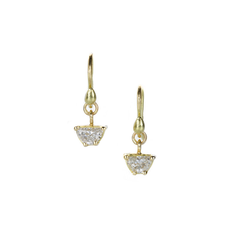 Kimberlin Brown Diamond Trapezoid Drop Earrings | Quadrum Gallery