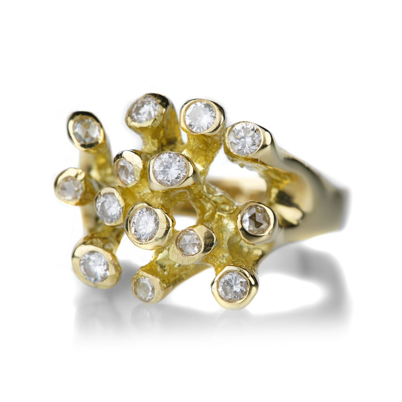Kimberlin Brown Sea Anemone Rose Cut Diamond Ring | Quadrum Gallery