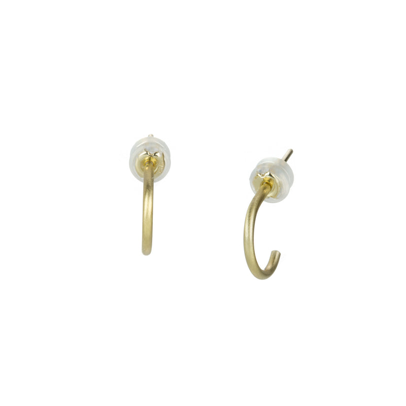 Kate Maller 18k Yellow Gold Miniest Hoop Earrings | Quadrum Gallery