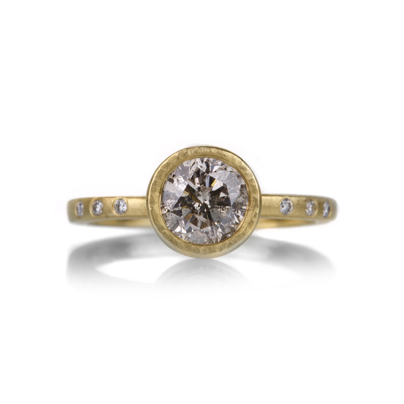 Kate Maller 18k Salt & Pepper Legacy Diamond Ring | Quadrum Gallery