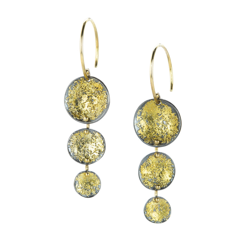Kate Maller Triple Blossom Drop Earrings | Quadrum Gallery