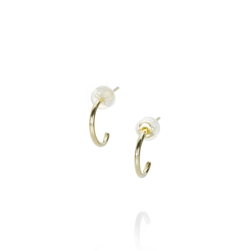 Kate Maller 18k Miniest Hoop Earrings | Quadrum Gallery