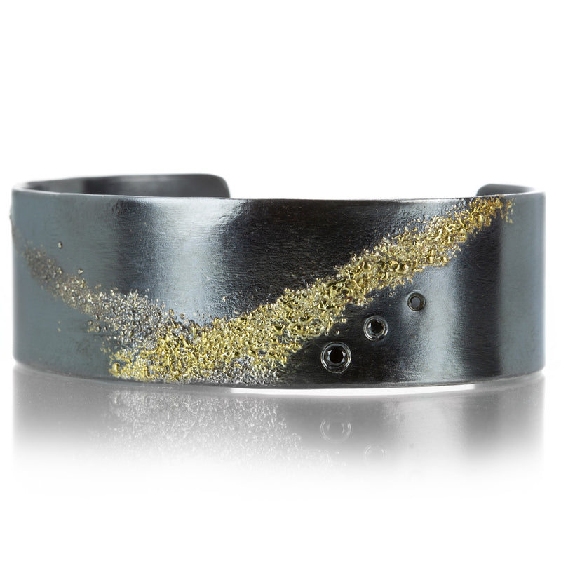 Kate Maller Mixed Metal Narrow Slice Cuff  | Quadrum Gallery