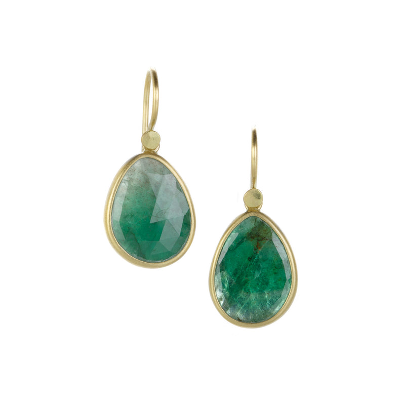 Lola Brooks Ombre Emerald Drop Earrings | Quadrum Gallery