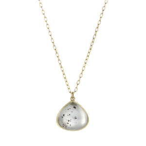 Lola Brooks Quartz with Pyrite Pendant Necklace | Quadrum Gallery