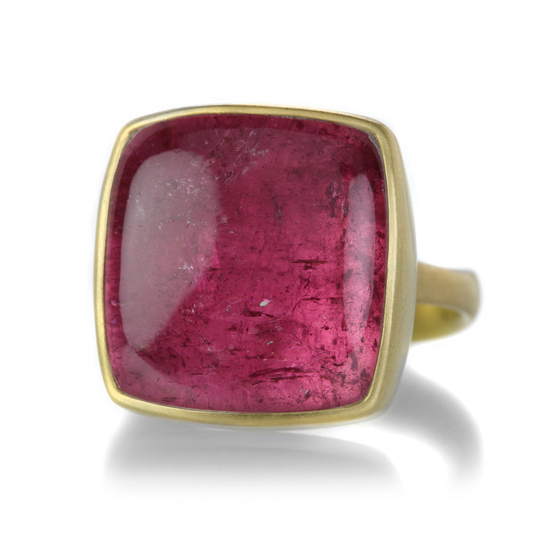 Lola Brooks Cushion Shaped Pink Tourmaline Ring | Quadrum Gallery