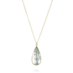 Lola Brooks Pyrite in Quartz Pendant Necklace | Quadrum Gallery