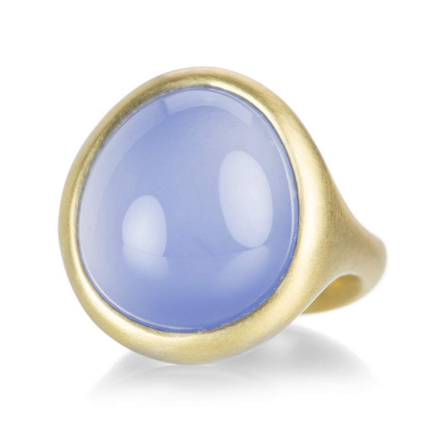 Lola Brooks Blue Chalcedony Ring | Quadrum Gallery