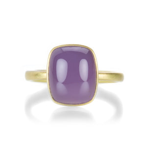 Lola Brooks Purple Chalcedony Ring | Quadrum Gallery