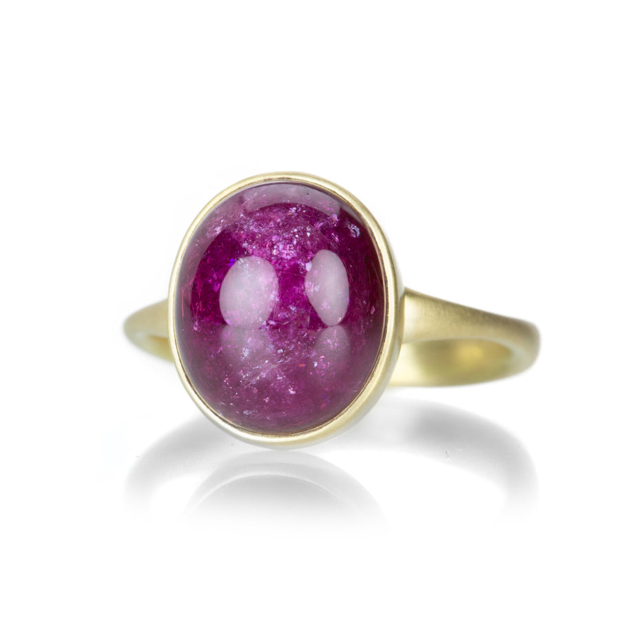 Lola Brooks Deep Pink Confetti Tourmaline Ring | Quadrum Gallery