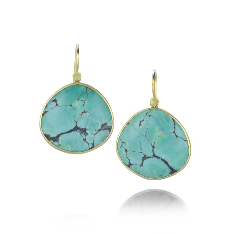 Lola Brooks Tibetan Turquoise Drop Earrings | Quadrum Gallery