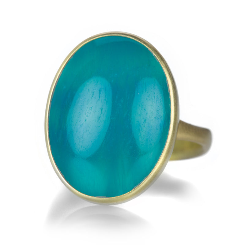 Lola Brooks Arizona Chrysocolla Ring | Quadrum Gallery