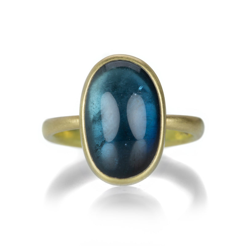 Lola Brooks Oval Blue Ombre Tourmaline Ring | Quadrum Gallery