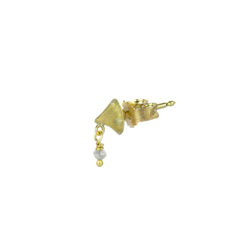 Lene Vibe Thorn Earring with Diamond Bead | Quadrum Gallery