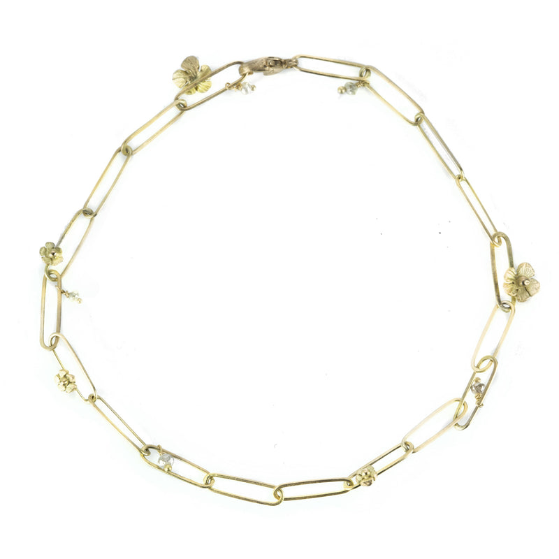 Lene Vibe Popsicle Bracelet with Diamonds and Flowers | Quadrum Gallery