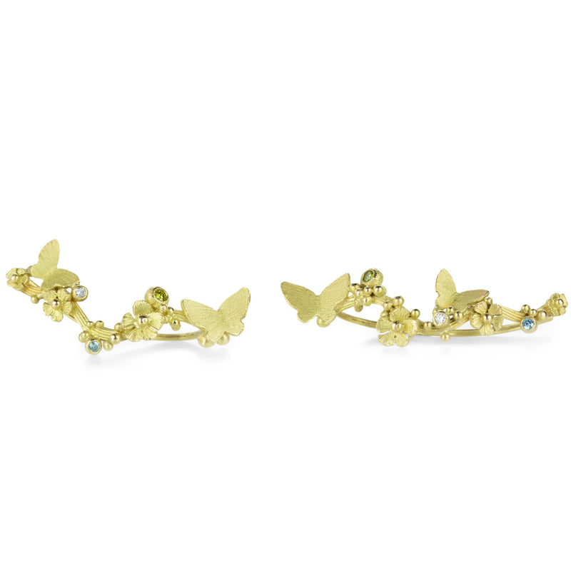 Lene Vibe Butterfly Ear Climbers | Quadrum Gallery