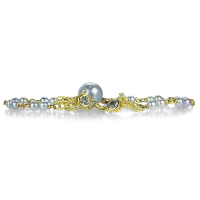 Lene Vibe  Akoya Pearl Octopus Bracelet | Quadrum Gallery